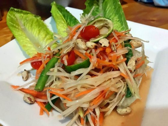 Thai Cuisine﻿ som tam salad