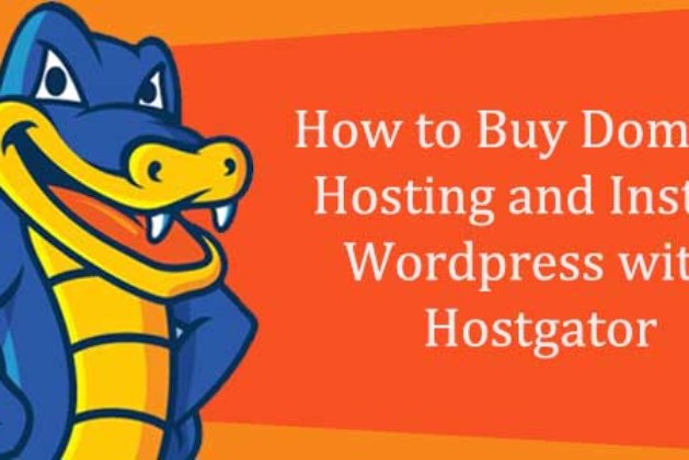 How to Buy Domain, Hosting and Install WordPress with Hostgator?