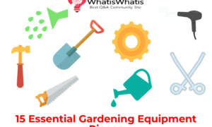 15 Essential Gardening Equipment Tools