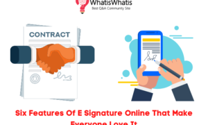 Six Features Of E Signature Online That Make Everyone Love It