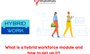 The secret recipe of building a healthy hybrid workforce module