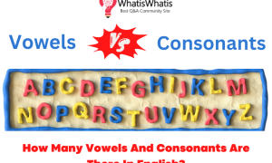 How Many Vowels And Consonants Are There In English?