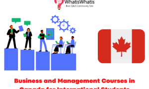 Business and Management: Best Courses in Canada for International Students