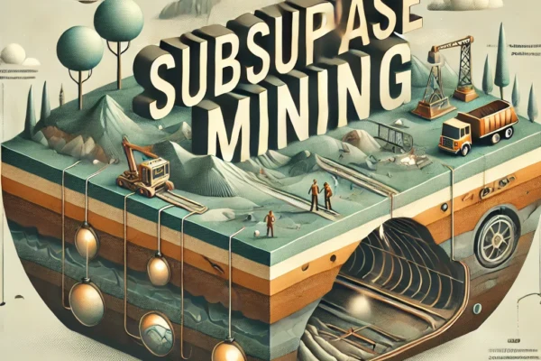 What is the definition of subsurface mining?